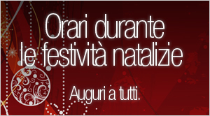 Orario per le festività